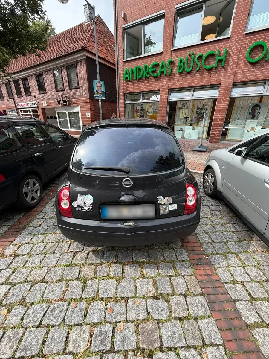 Gebraucht Nissan Micra 2005 Schwarz Kleinwagen