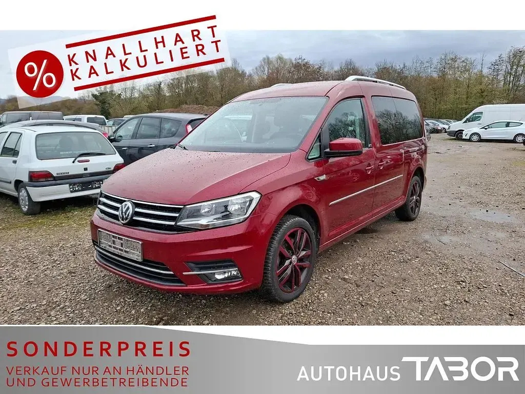 Brugt VW Caddy 150 HK (110 kW) 2016 Rød MPV