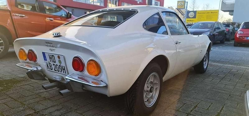 Gebraucht Opel GT 90 PS (66 kW) 1973 Arktisweiß Coupé