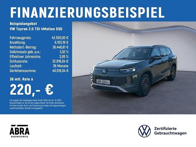Gebraucht VW Tayron Life 193 PS (141 kW) 2025 Grün SUV