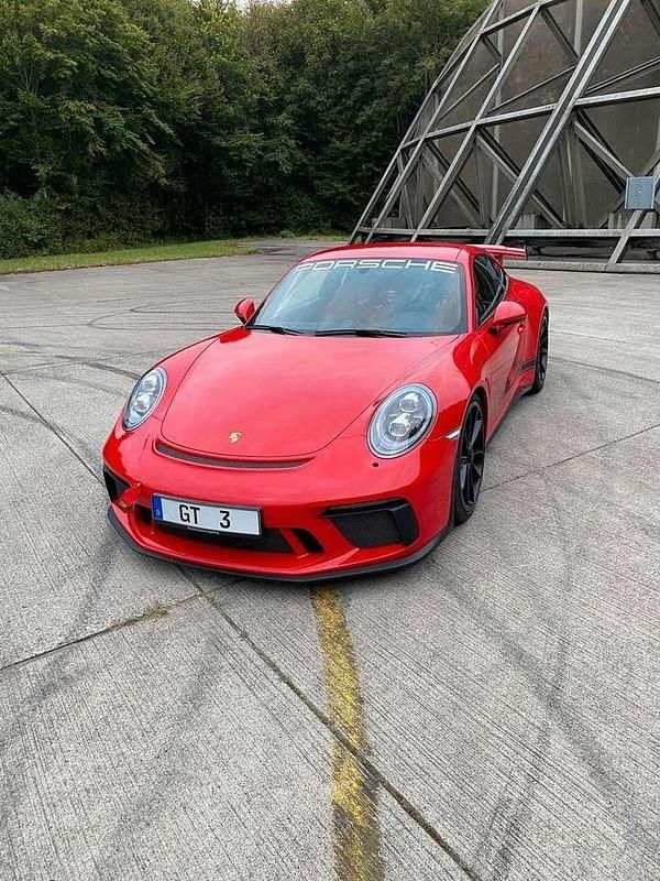 Indischrot Gebraucht 2017 Porsche 911 GT3 Coupé | 149.990 € (Fairer Preis) - Bild 1/4
