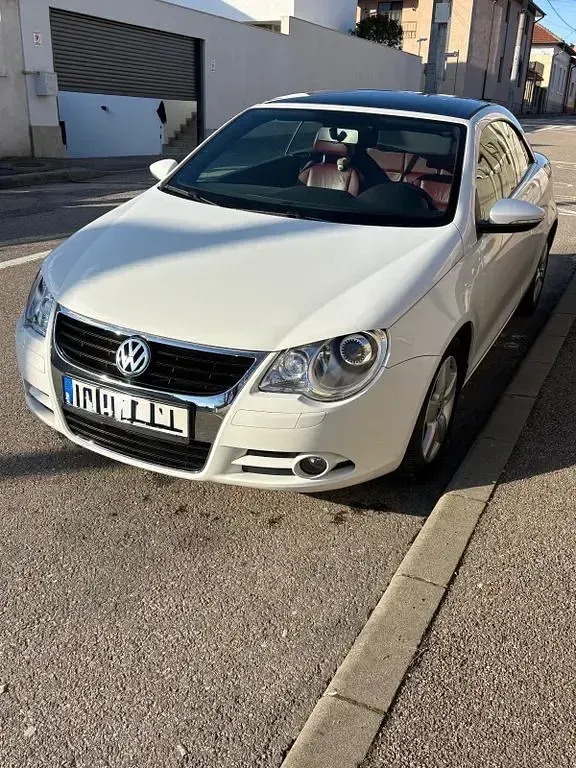 Gebraucht VW Eos 140 PS (102 kW) 2008 Weiß Cabrio