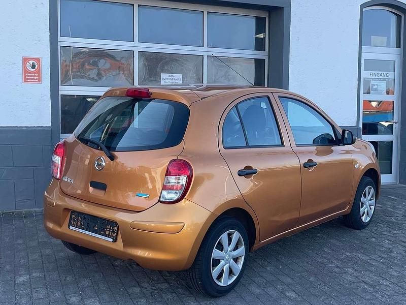 Gebraucht Nissan Micra Visia 80 PS (58 kW) 2011 Orange Kleinwagen