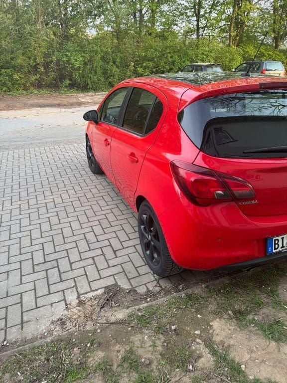 Second-hand Opel Corsa Active 90 CP (66 kW) 2016 Roșu Hatchback