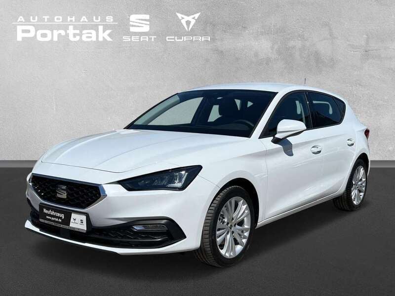 Nevada weiß metallic Neu 2024 Seat Leon Style Limousine | 21.444 € (Guter Preis) - Bild 1/3