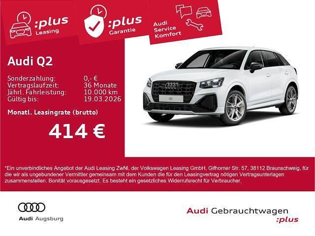Gebraucht Audi Q2 S-Line 190 PS (139 kW) 2025 Gletscherweiß metallic SUV