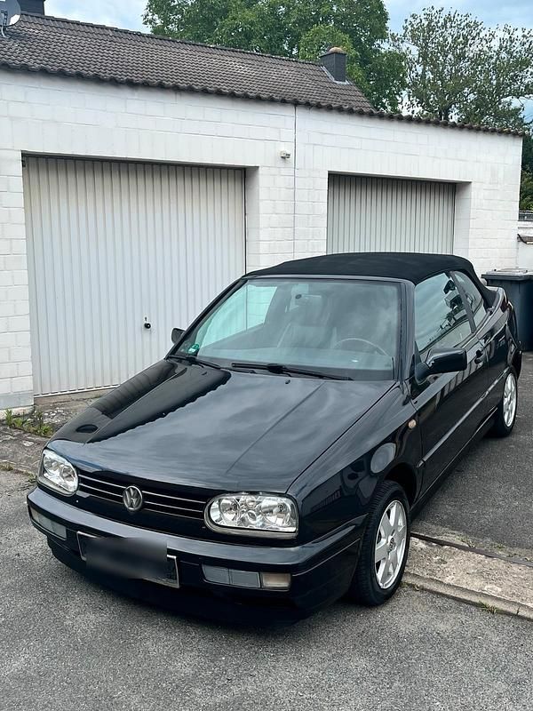 Schwarz Gebraucht 1997 VW Golf Cabriolet Cabrio | 5.500 € (Teuer) - Bild 1/4