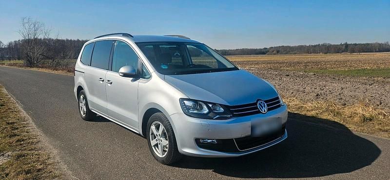 Gebraucht VW Sharan 150 PS (110 kW) 2018 Silber Van / Kleinbus