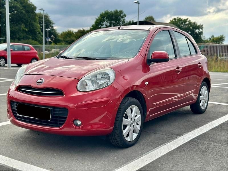 Rot Gebraucht 2012 Nissan Micra Kleinwagen | 3.200 € (Guter Preis) - Bild 1/4