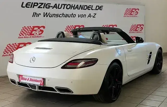Gebraucht Mercedes SLS AMG AMG 571 PS (419 kW) 2012 Weiß Cabrio