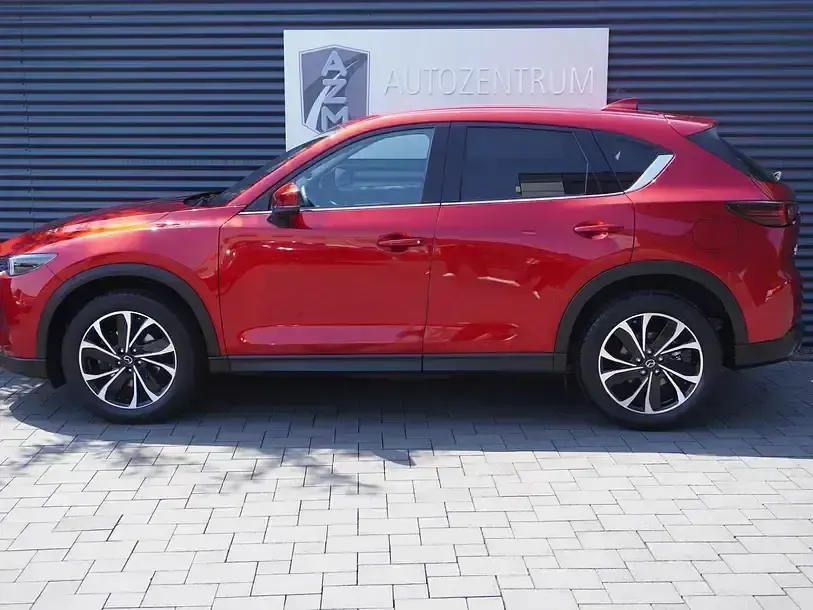 Gebraucht Mazda CX-5 Sports-Line 184 PS (135 kW) 2022 Soul red crystal metallic SUV