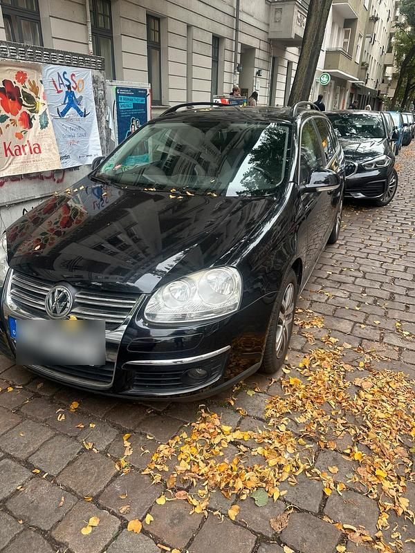 Schwarz Gebraucht 2007 VW Golf V Kombi | 1.600 € (Superpreis) - Bild 1/4