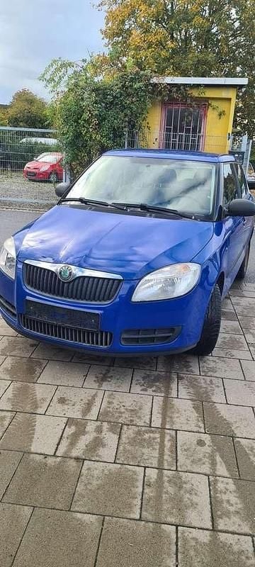 Blau Gebraucht 2009 Skoda Fabia Kleinwagen | 1.050 € (Guter Preis) - Bild 1/4