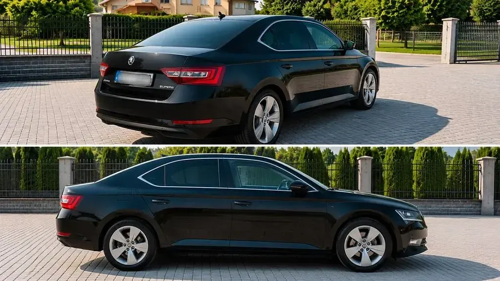 Gebraucht Skoda Superb Style 120 PS (88 kW) 2017 Schwarz Limousine