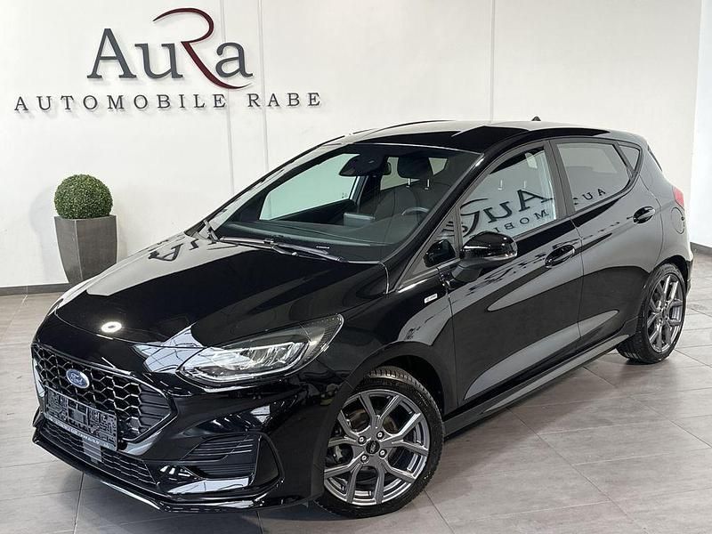 Schwarz Gebraucht 2022 Ford Fiesta ST-Line Kleinwagen | 16.989 € (Fairer Preis) - Bild 1/4
