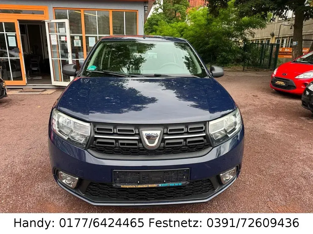 Gebraucht Dacia Sandero 73 PS (53 kW) 2018 Blau Limousine