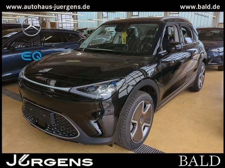 Schwarz meta black metallic Gebraucht 2024 Smart #1 Edition #1 SUV | 32.480 € (Superpreis) - Bild 1/4