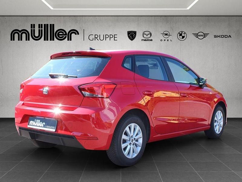 Gebraucht Seat Ibiza Style 95 PS (69 kW) 2022 Rot Kleinwagen