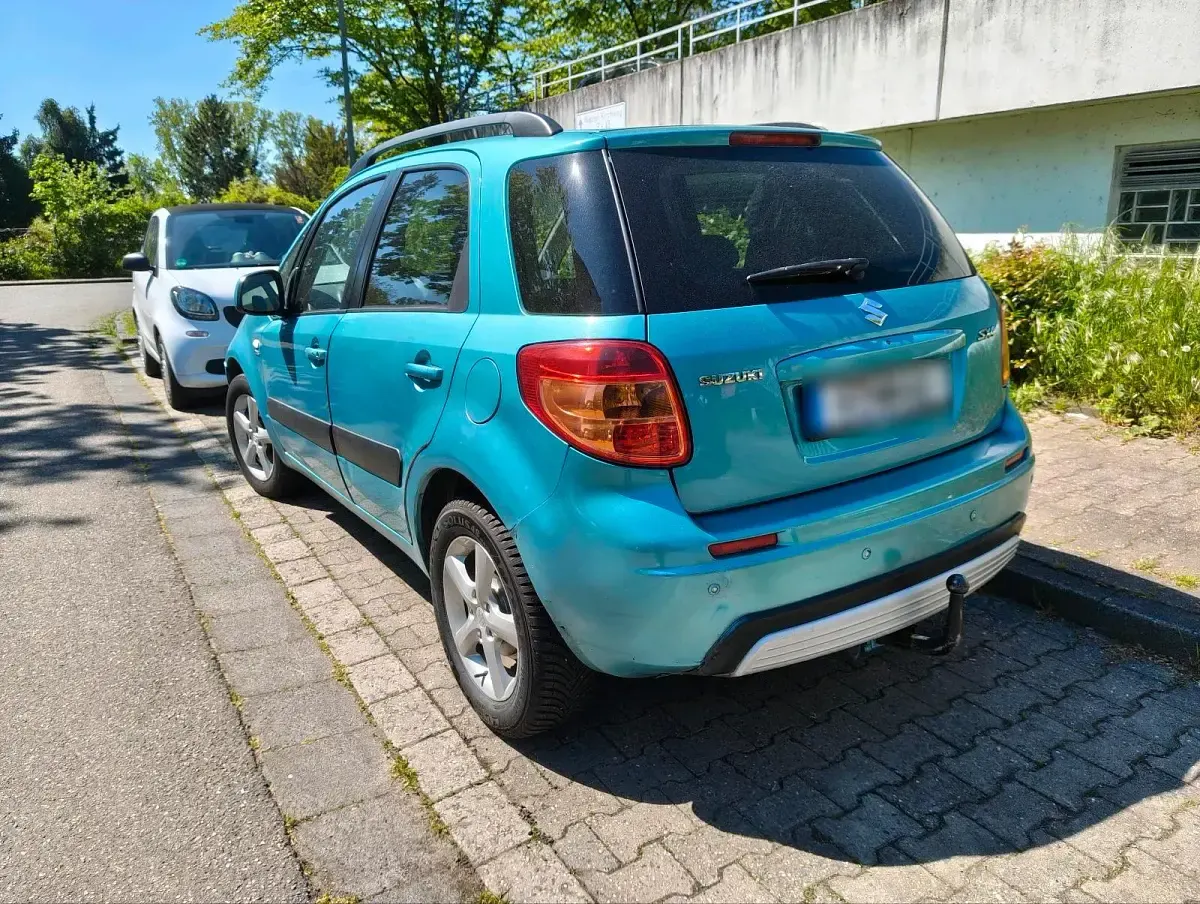 Usata Suzuki SX4 120 CV (88 kW) 2009 Verde SUV
