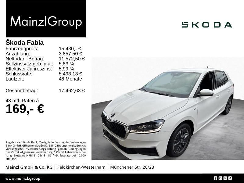 Gebraucht Skoda Fabia Tour 80 PS (58 kW) 2024 Weiß Kleinwagen