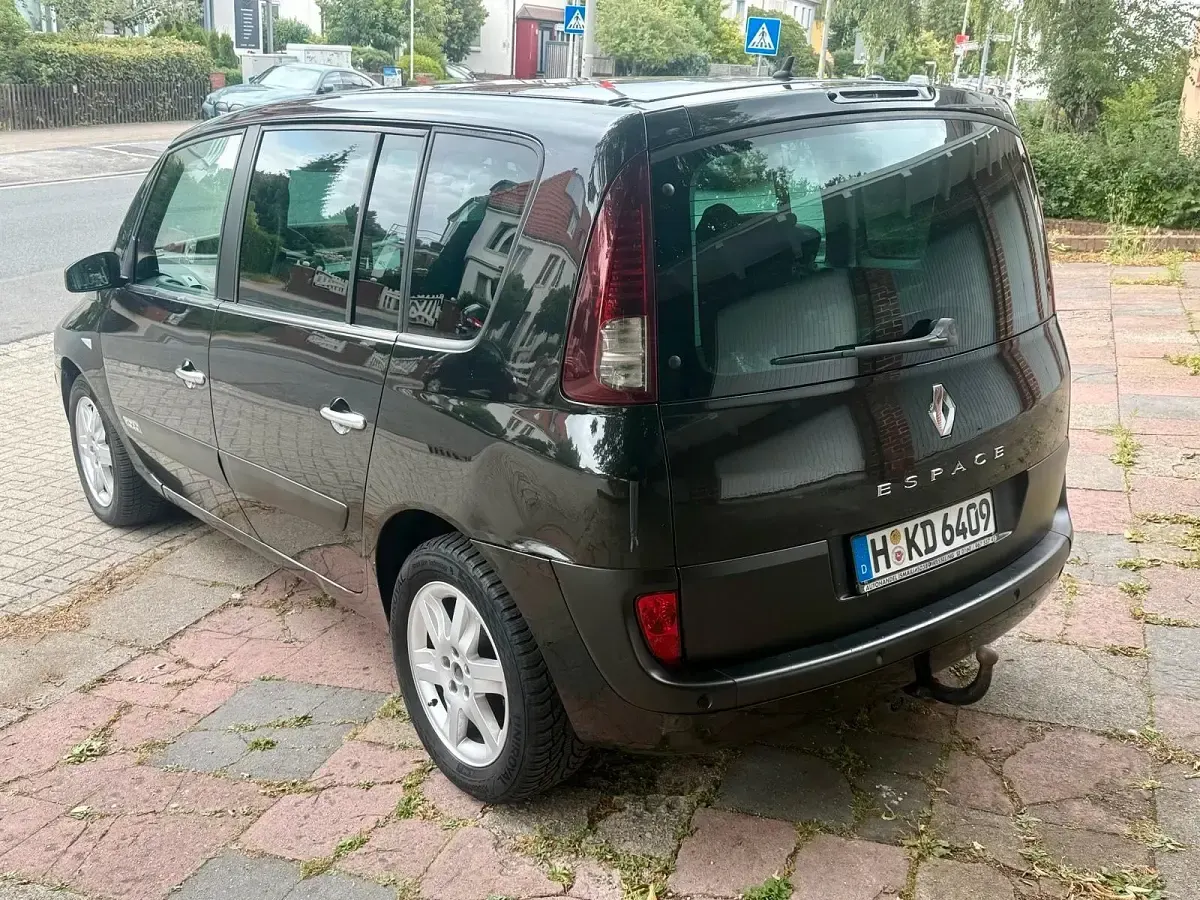 Gebraucht Renault Espace 170 PS (125 kW) 2009 Schwarz Van / Kleinbus
