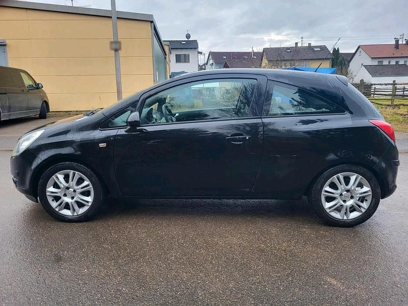 Gebraucht Opel Corsa 80 PS (58 kW) 2008 Schwarz Kleinwagen