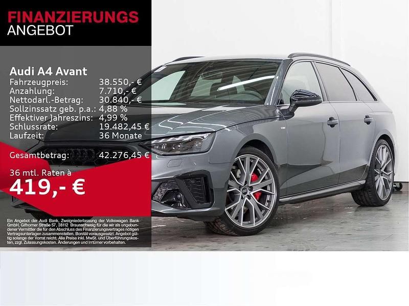 Grau Gebraucht 2024 Audi A4 S-Line Kombi | 38.550 € (Etwas zu teuer) - Bild 1/1