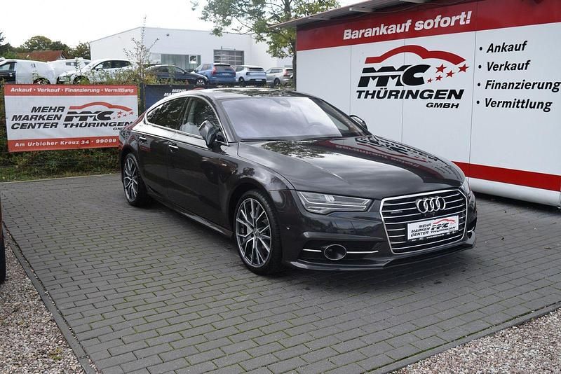 Grau Gebraucht 2016 Audi A7 S-Line Limousine | 17.990 € (Fairer Preis) - Bild 1/4