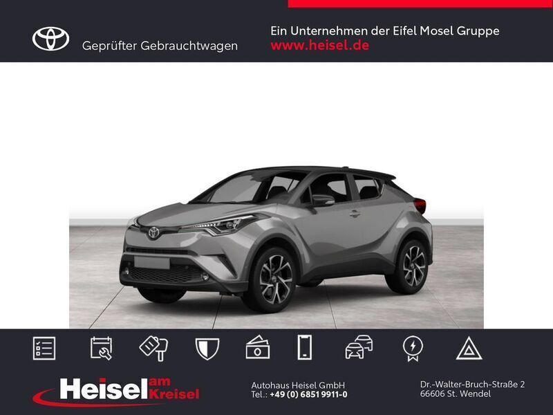 Metalstreamgrau metallic Gebraucht 2018 Toyota C-HR Club SUV | 17.590 € (Fairer Preis) - Bild 1/4