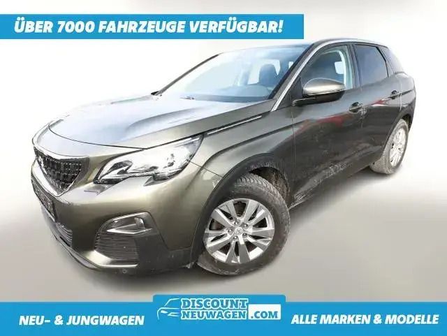 Smart grey Gebraucht 2020 Peugeot 3008 Active SUV | 18.854 € (Superpreis) - Bild 1/4