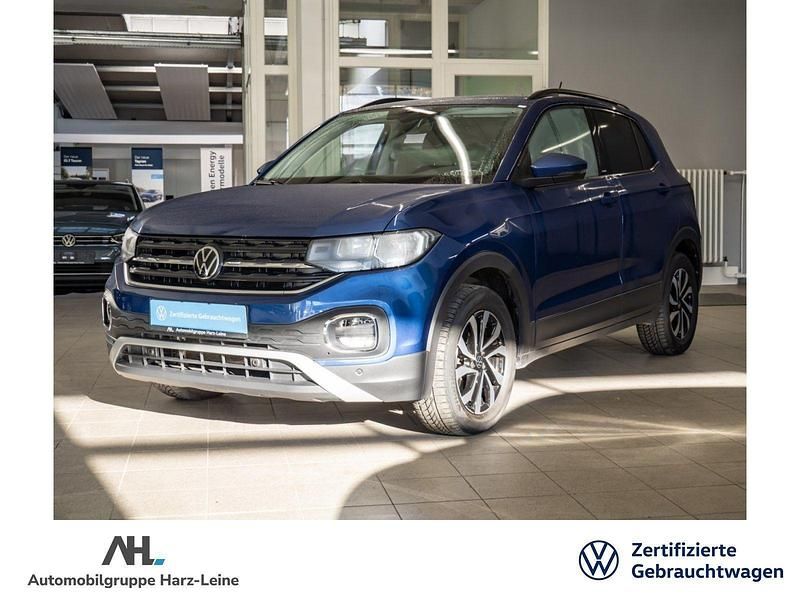Blau Gebraucht 2022 VW T-Cross Active SUV | 17.616 € (Guter Preis) - Bild 1/3
