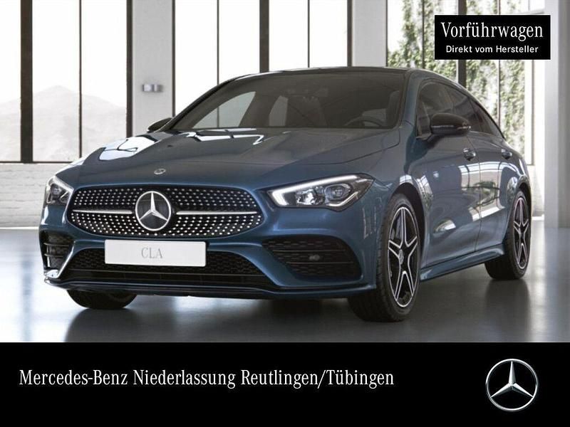 Blau Gebraucht 2023 Mercedes CLA250e AMG Limousine | 34.890 € (Guter Preis) - Bild 1/4