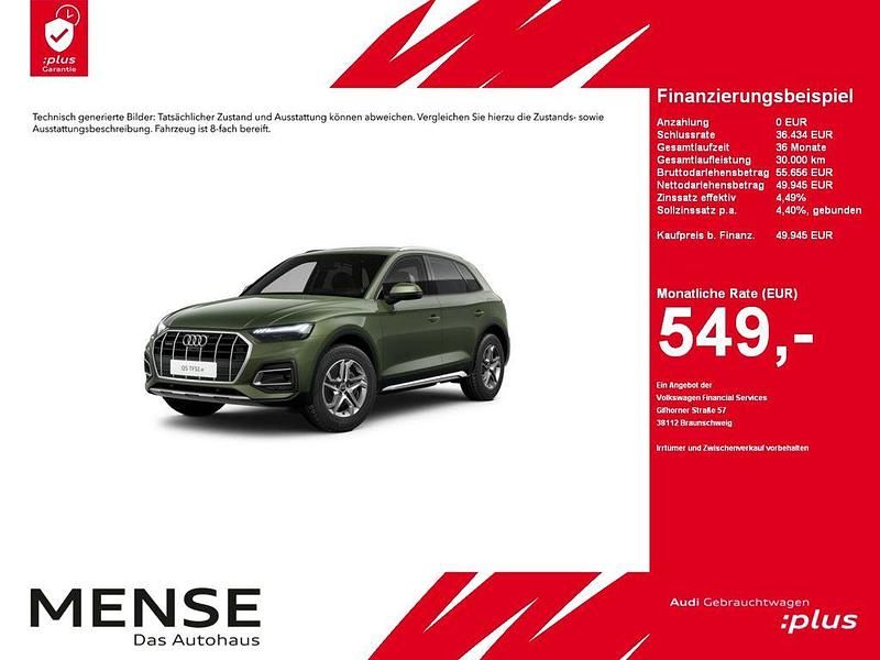 Gebraucht Audi Q5 Advanced 299 PS (219 kW) 2025 Distriktgrün SUV