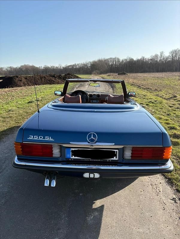 Gebraucht Mercedes SL350 272 PS (200 kW) 1972 Blau Cabrio