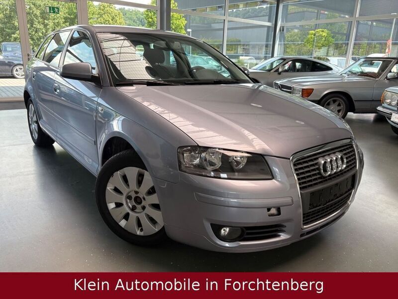 Silber Gebraucht 2004 Audi A3 Sportback Attraction Limousine | 4.390 € (Fairer Preis) - Bild 1/4