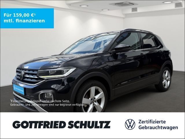 Schwarz Gebraucht 2021 VW T-Cross Style SUV | 18.890 € (Fairer Preis) - Bild 1/4