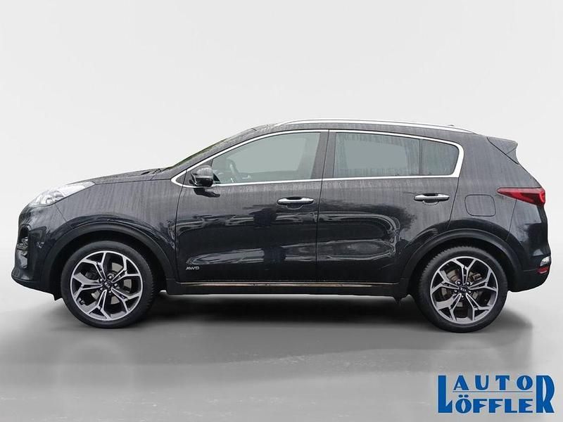 Gebraucht Kia Sportage GT-Line 185 PS (136 kW) 2021 Schwarz SUV