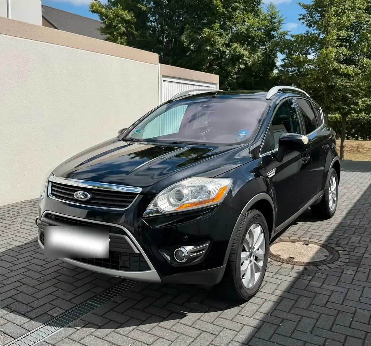 Gebraucht Ford Kuga Titanium 136 PS (100 kW) 2009 Schwarz SUV