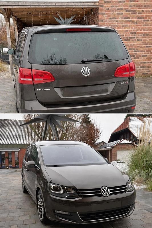 Braun Gebraucht 2015 VW Sharan Cup Van / Kleinbus | 12.500 € (Guter Preis) - Bild 1/4