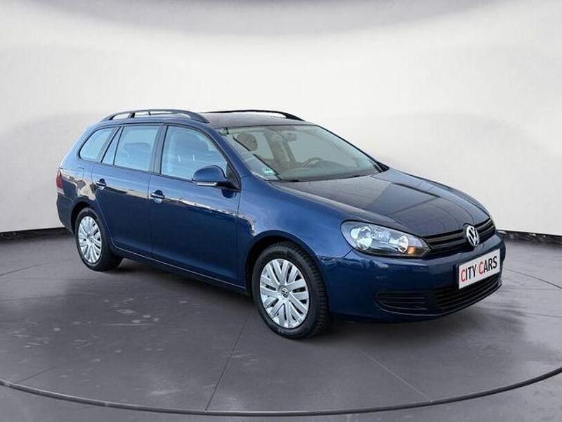 Gebraucht VW Golf VI Trendline 105 PS (77 kW) 2012 Blau Kleinwagen