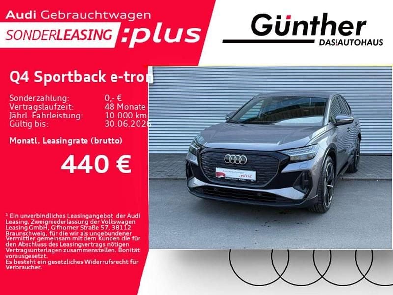 Gebraucht Audi Q4 e-tron S-Line 210 kW (286 PS) 2025 Taifungrau metallic SUV