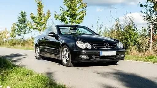 Gebraucht Mercedes CLK200 184 PS (135 kW) 2007 Schwarz Cabrio