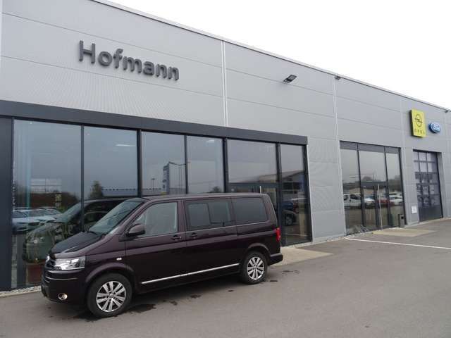 Schwarz black berry metallic metallic Gebraucht 2015 VW T5 Highline Van | 27.950 € (Teuer) - Bild 1/4