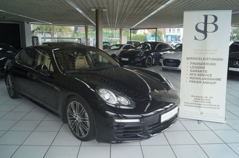 Gebraucht Porsche Panamera 300 PS (220 kW) 2015 Tiefschwarzmetallic Limousine