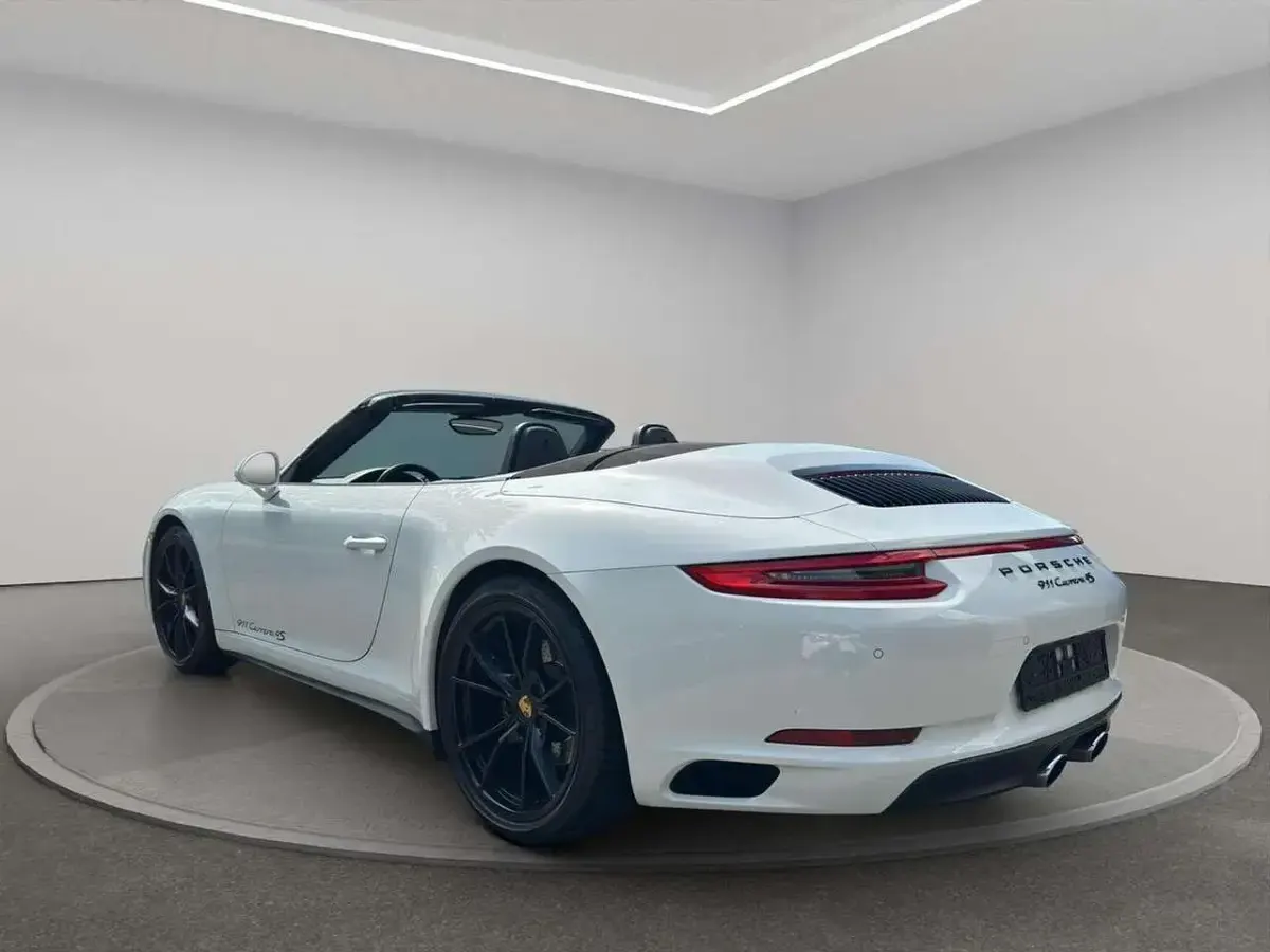 Gebraucht Porsche 991 420 PS (308 kW) 2016 Carraraweißmet. Cabrio