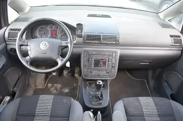 Gebraucht VW Sharan United 140 PS (102 kW) 2008 Silber Van / Kleinbus