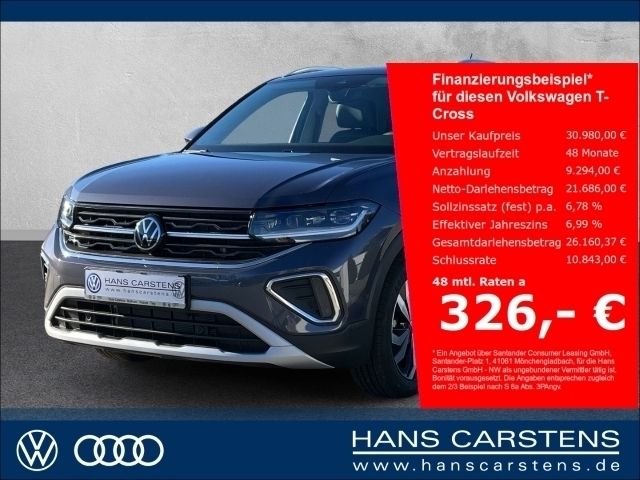 Grau Neu 2025 VW T-Cross Style SUV | 30.980 € (Etwas zu teuer) - Bild 1/4