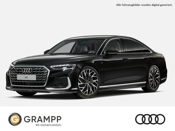 Schwarz (mythosschwarz metallic) Neu 2025 Audi A8 S-line plus Limousine | 106.000 € (Fairer Preis) - Bild 1/4