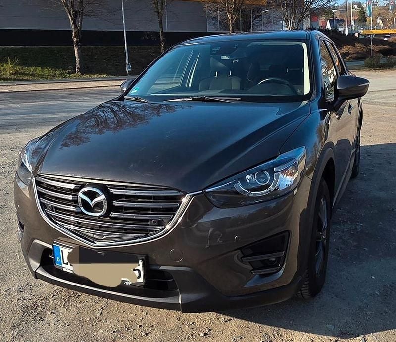 Gebraucht Mazda CX-5 Exclusive-Line 165 PS (121 kW) 2015 Grau SUV