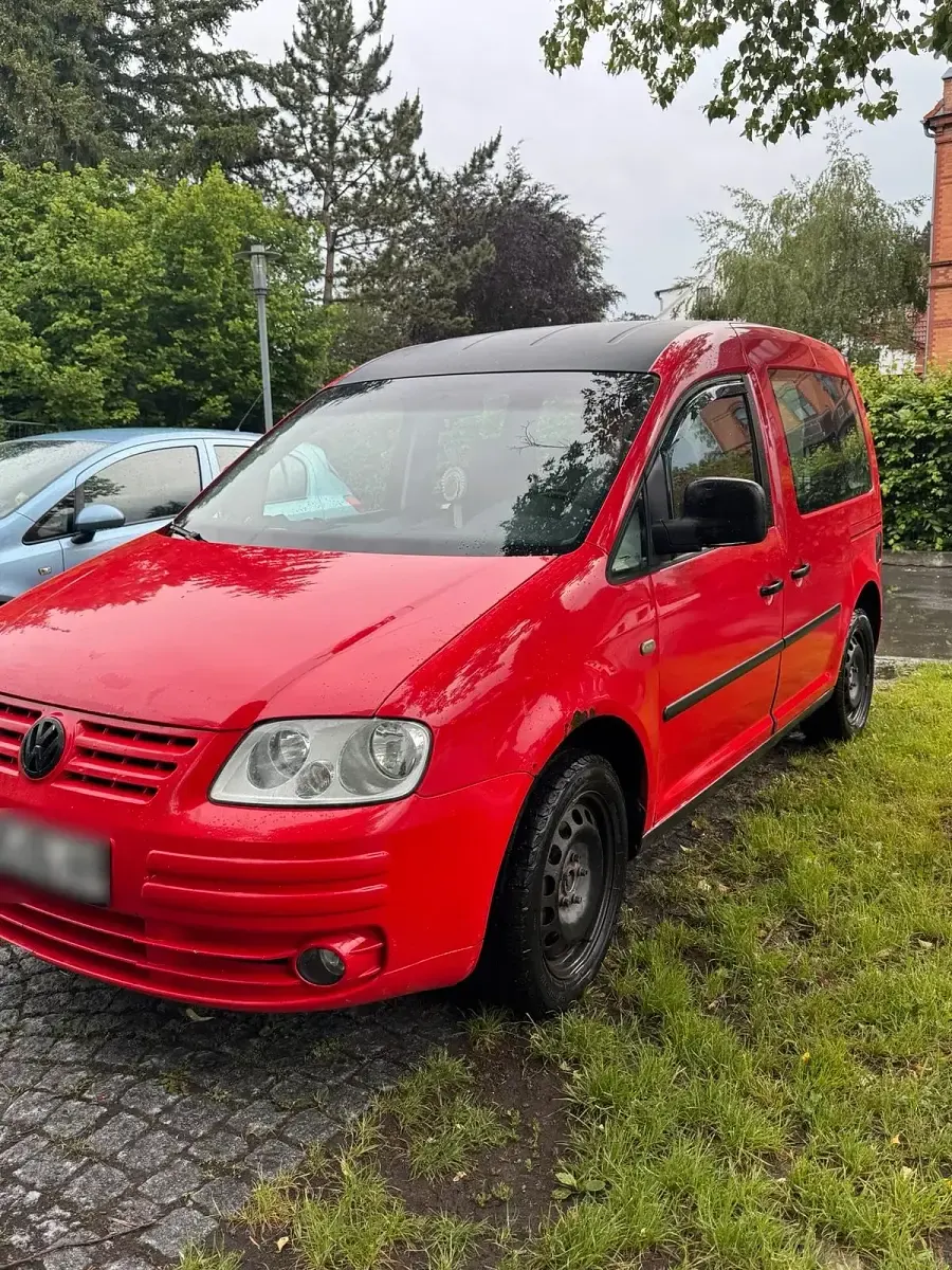 Gebraucht VW Caddy Life 105 PS (77 kW) 2004 Rot Van / Kleinbus